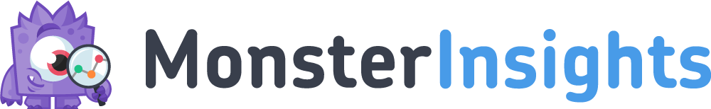 MonsterInsights Logo Horizontal Trans lg