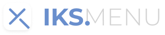 Iks menu logo